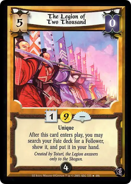 The Legion of Two Thousand
