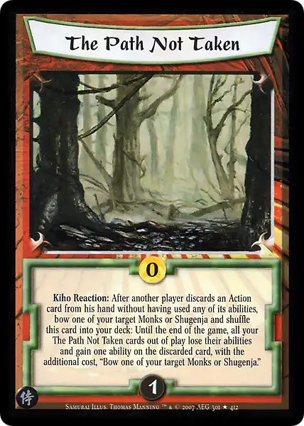 The Path Not Taken