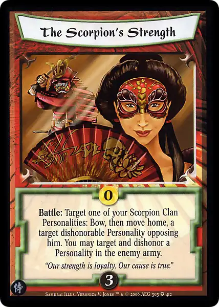 The Scorpion's Strength