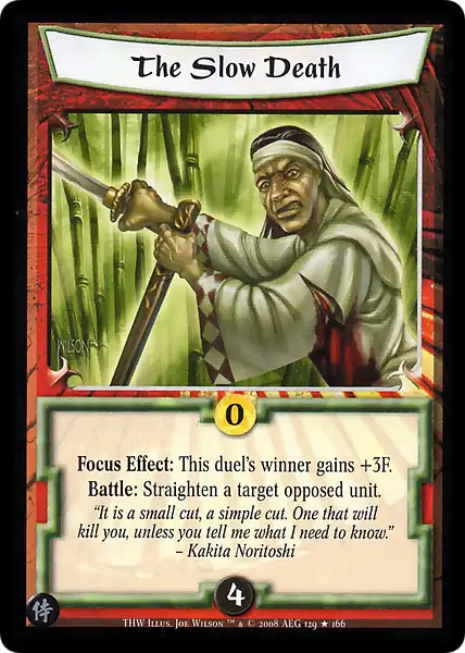 The Slow Death