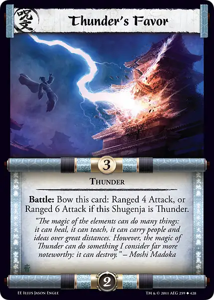 Thunder's Favor