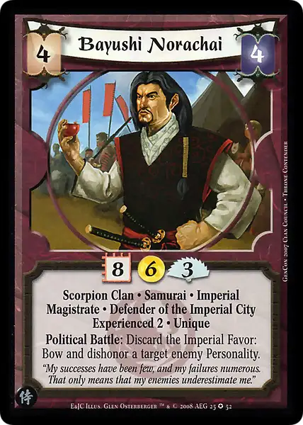 Bayushi Norachai
