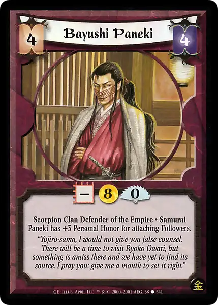 Bayushi Paneki