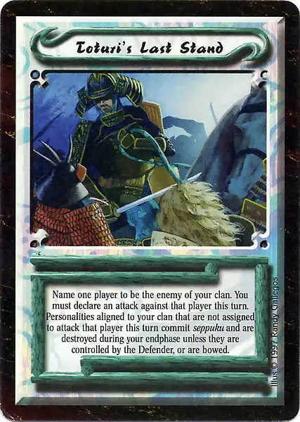 Toturi's Last Stand