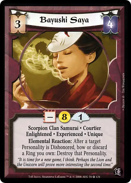 Bayushi Saya