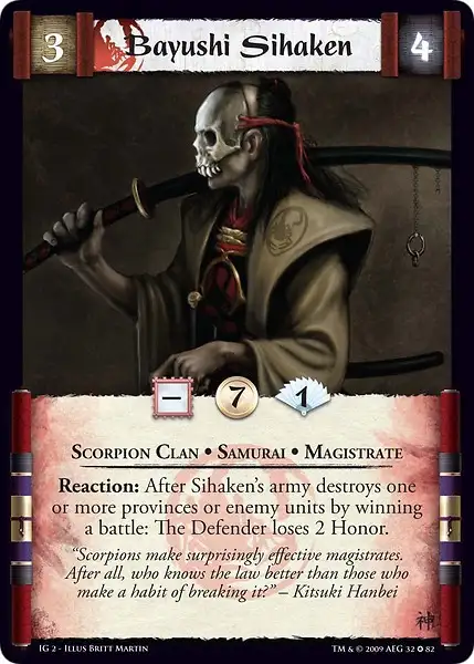 Bayushi Sihaken