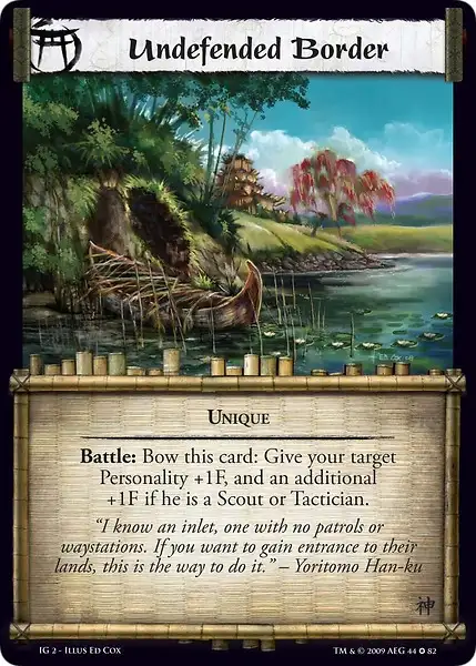 Undefended Border
