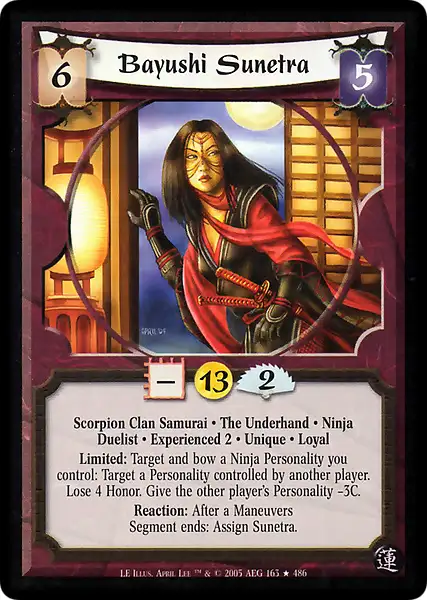 Bayushi Sunetra