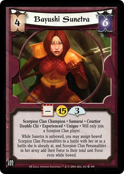 Bayushi Sunetra