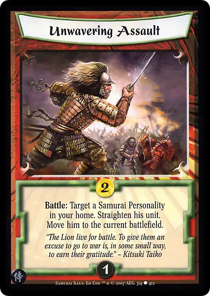 Unwavering Assault