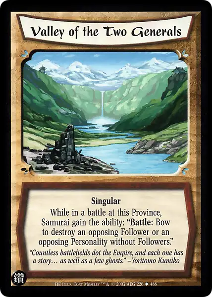 Valley of the Two Generals
