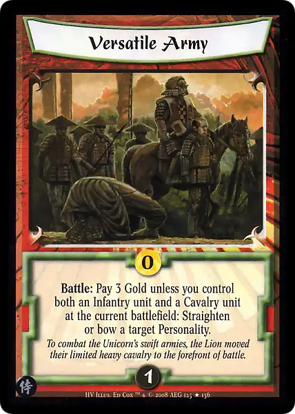 Versatile Army