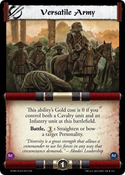 Versatile Army
