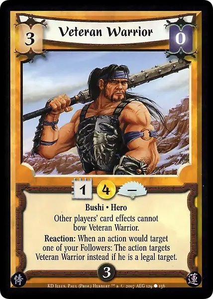 Veteran Warrior