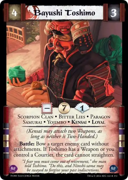 Bayushi Toshimo