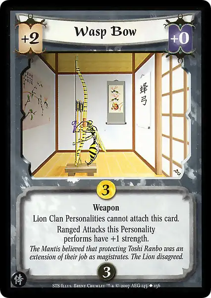 Wasp Bow