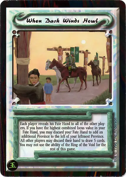 When Dark Winds Howl