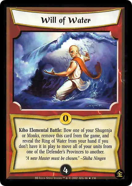 Will of Water