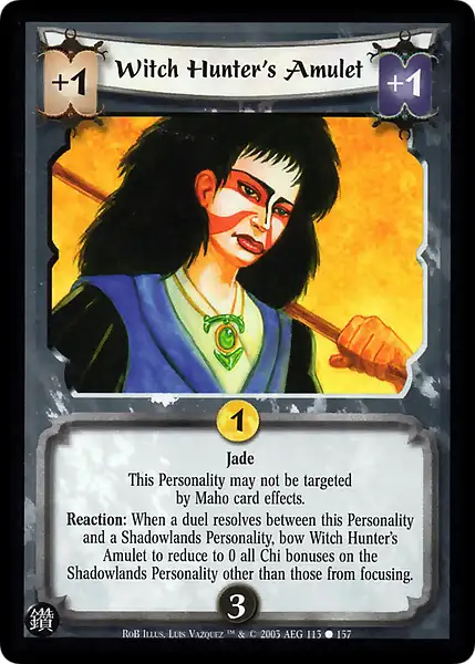 Witch Hunter's Amulet