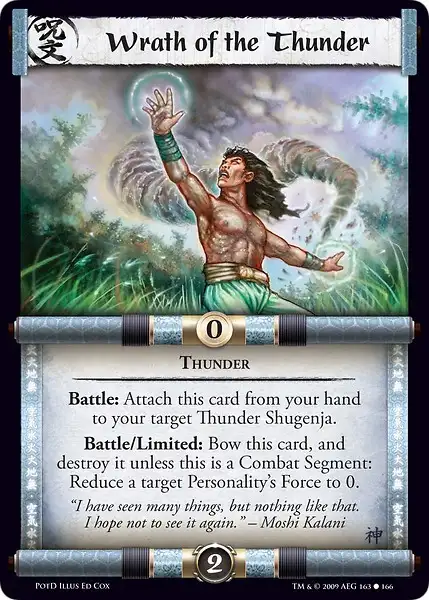 Wrath of the Thunder