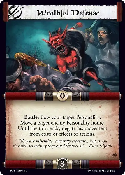 Wrathful Defense
