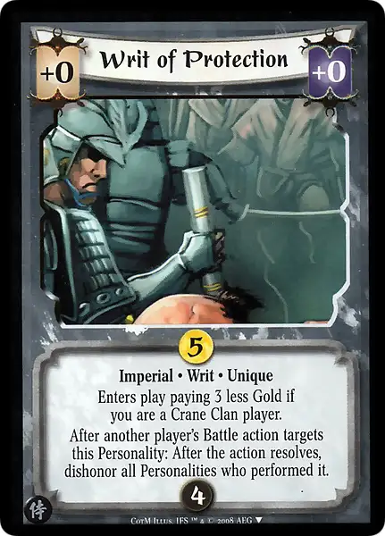 Writ of Protection