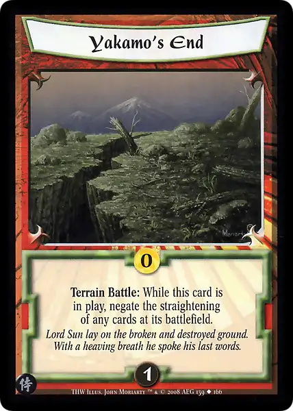 Yakamo's End