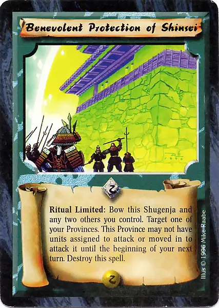 Benevolent Protection of Shinsei