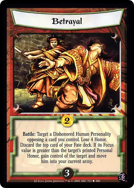 Betrayal