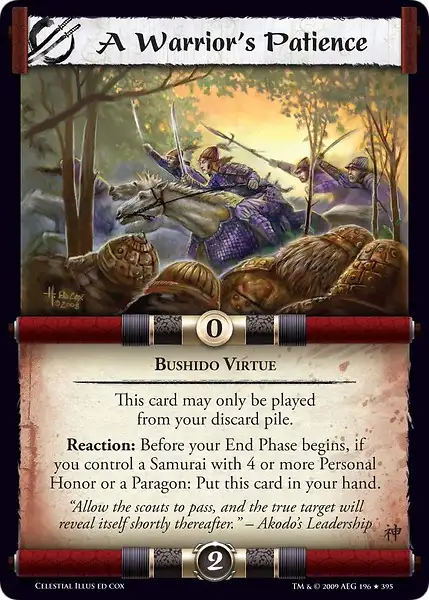 A Warrior's Patience