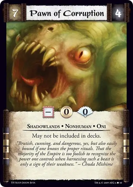 Pawn of Corruption