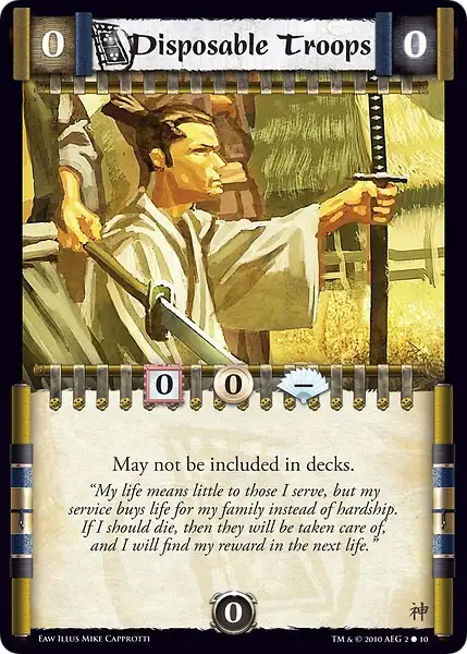 Disposable Troops