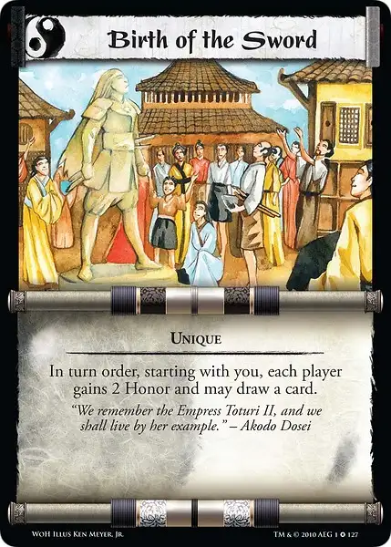 Birth of the Sword