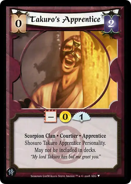 Takuro's Apprentice