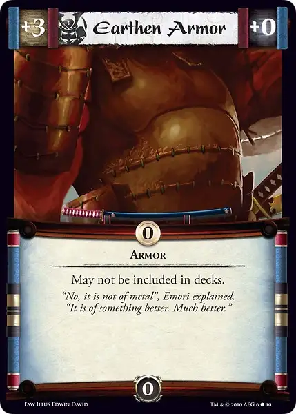 Earthen Armor (+3F)