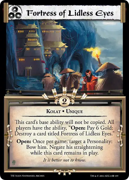 Fortress of Lidless Eyes