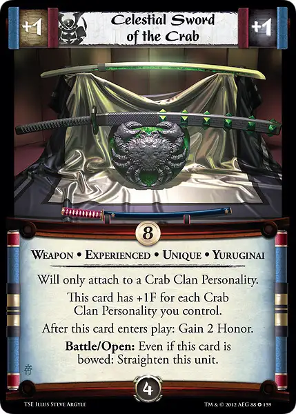 Celestial Sword of the Crab • Experienced