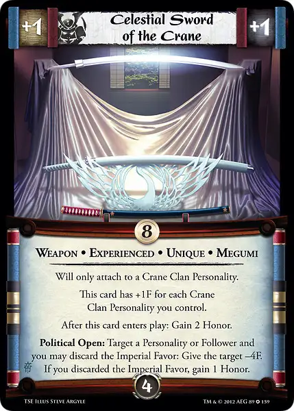 Celestial Sword of the Crane • Experienced