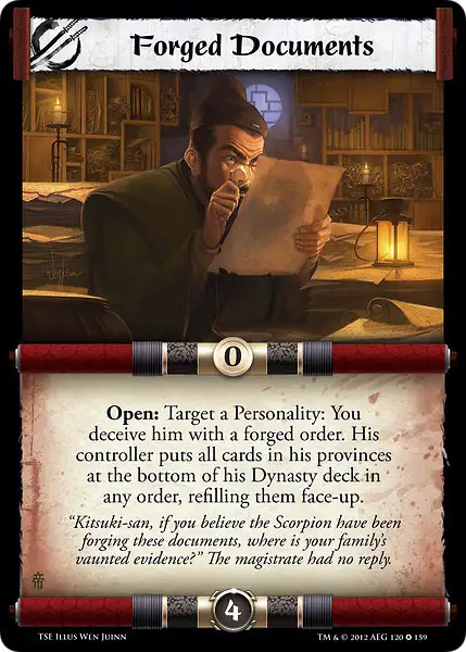 Forged Documents