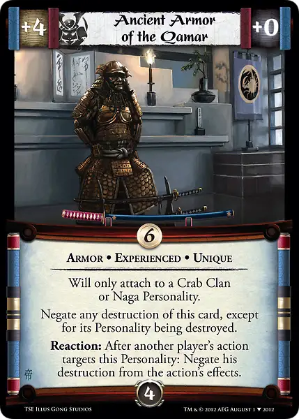 Ancient Armor of the Qamar • Experienced