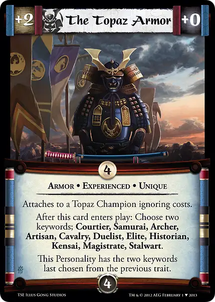 The Topaz Armor