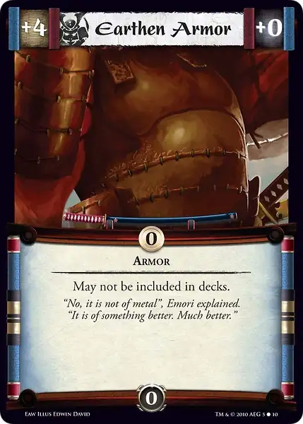 Earthen Armor (+4F)