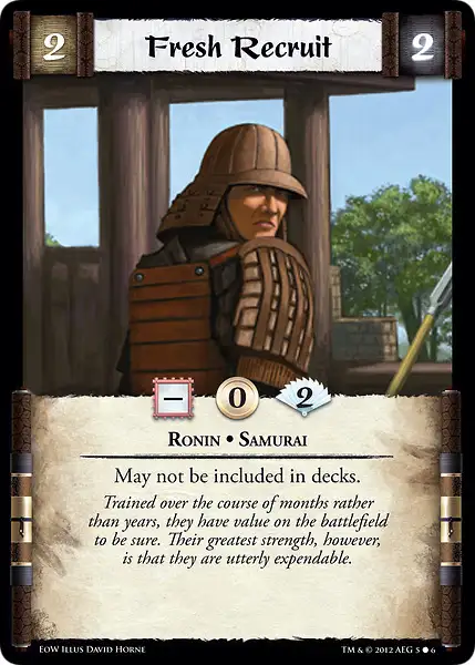 Fresh Recruit
